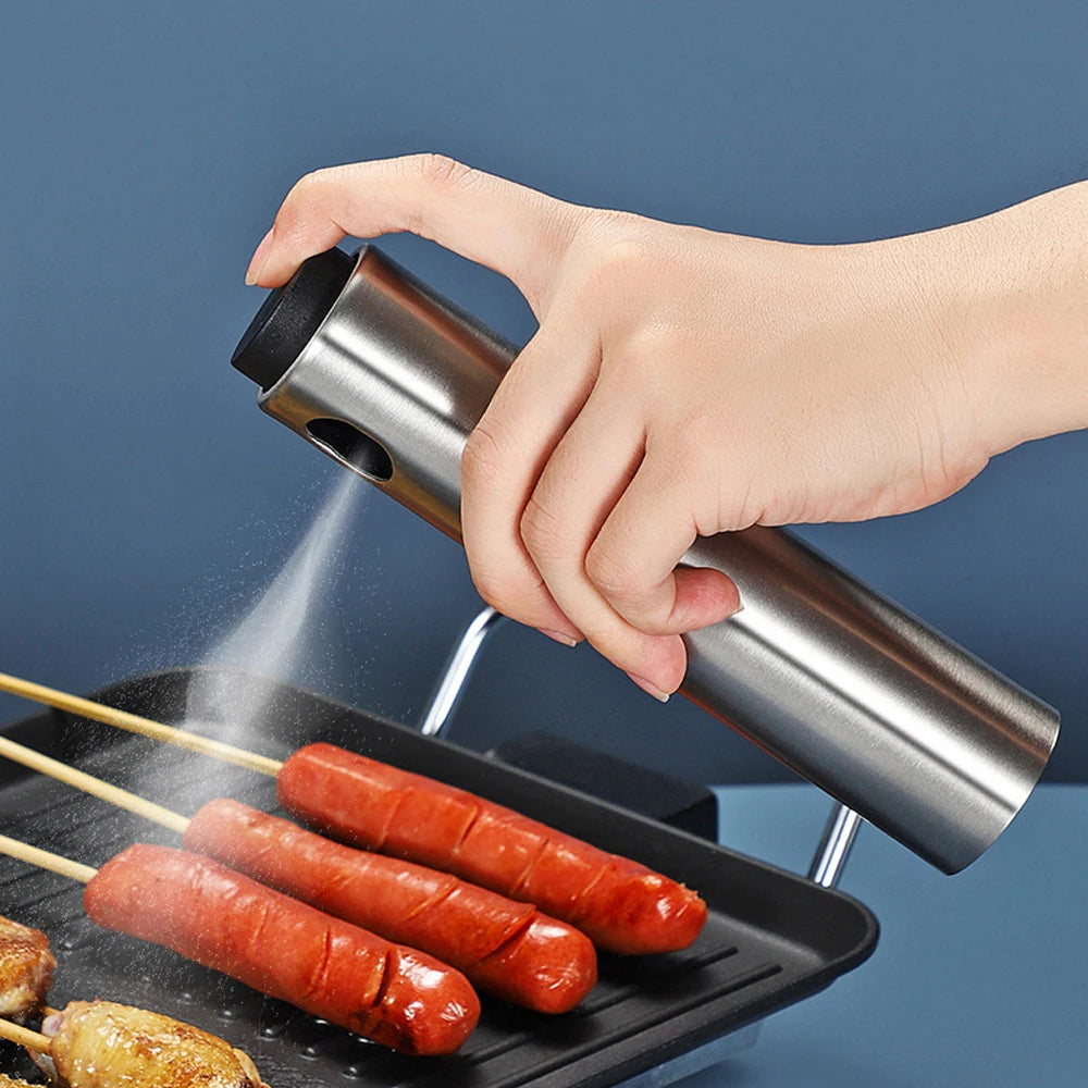 Stainless Steel Cooking Spray Oil Can
